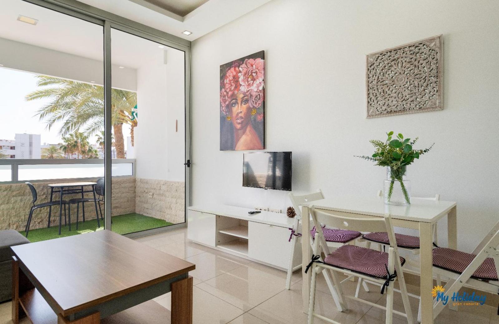 Lenas Modern Apartment San Bartolomé Kültér fotó